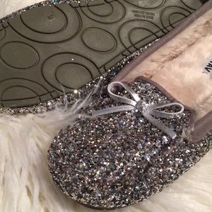glitter moccasins old navy
